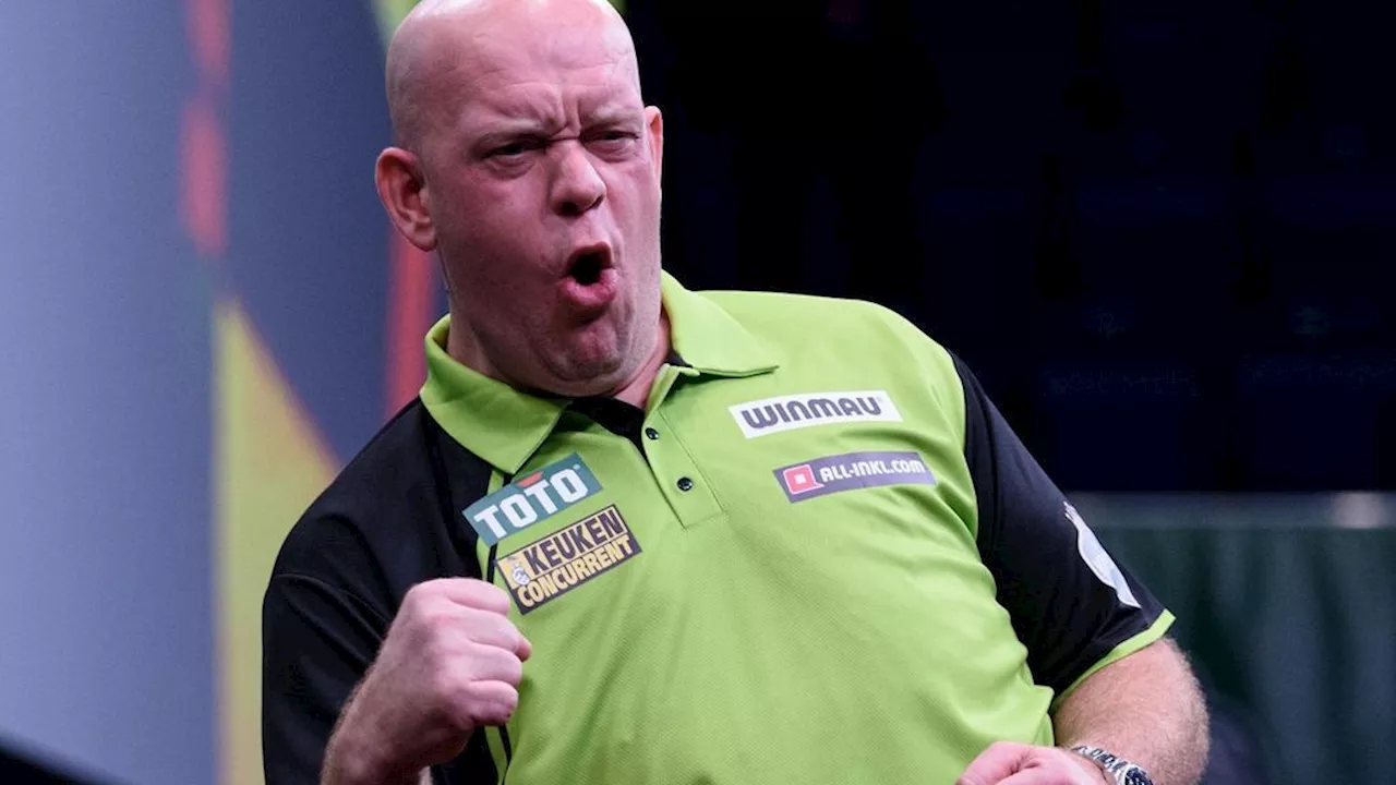 Vier Nederlanders naar tweede dag Dutch Darts Masters, herhaling WK-finale in Den Bosch