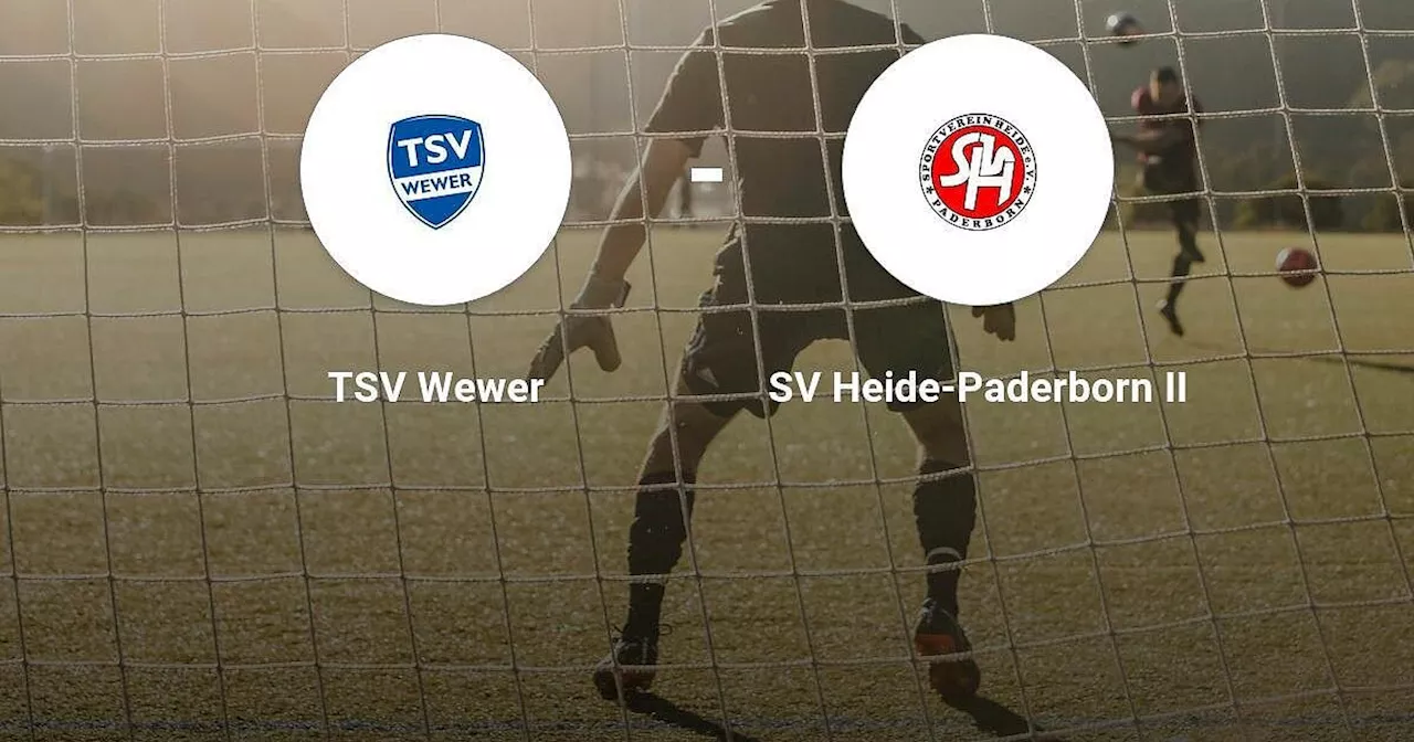 SV Heide-Paderborn II besiegt TSV Wewer mit 5:0