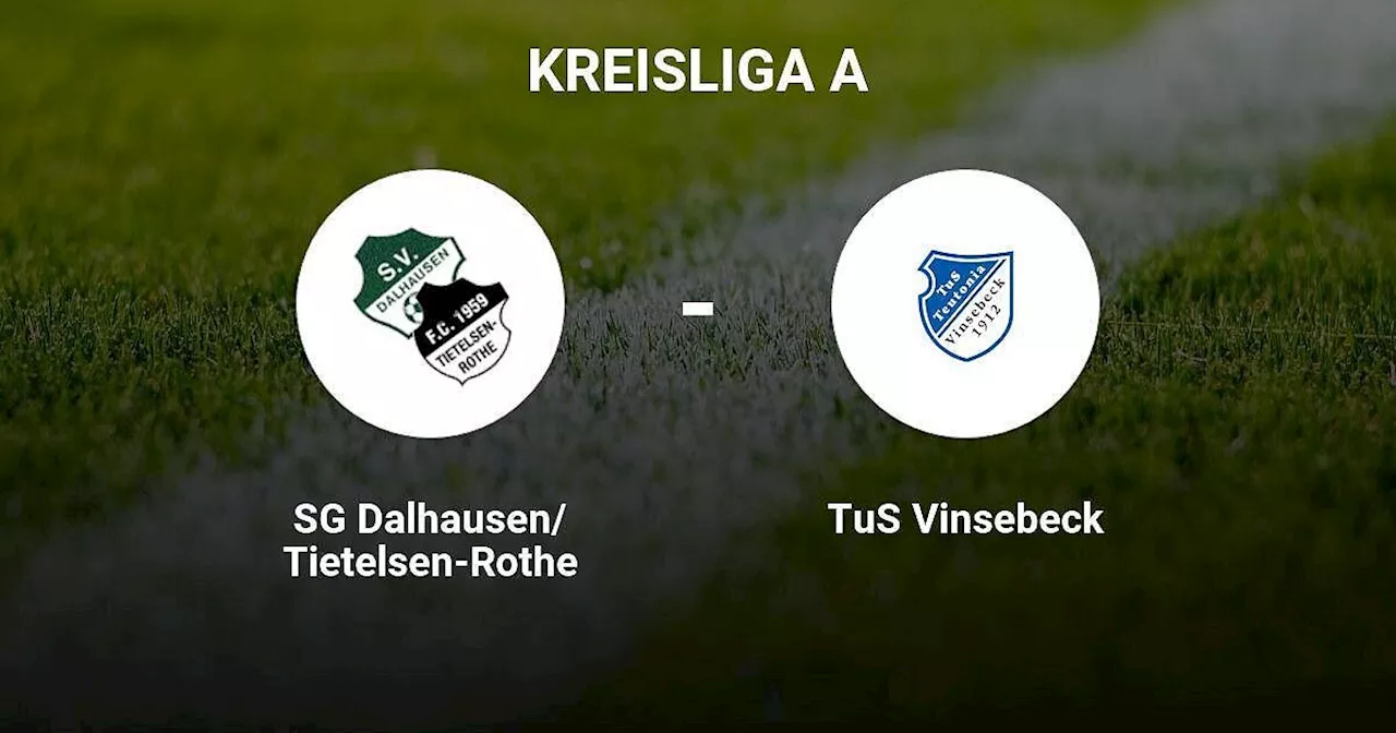 TuS Vinsebeck dem Team SG Dalhausen/Tietelsen-Rothe deutlich unterlegen