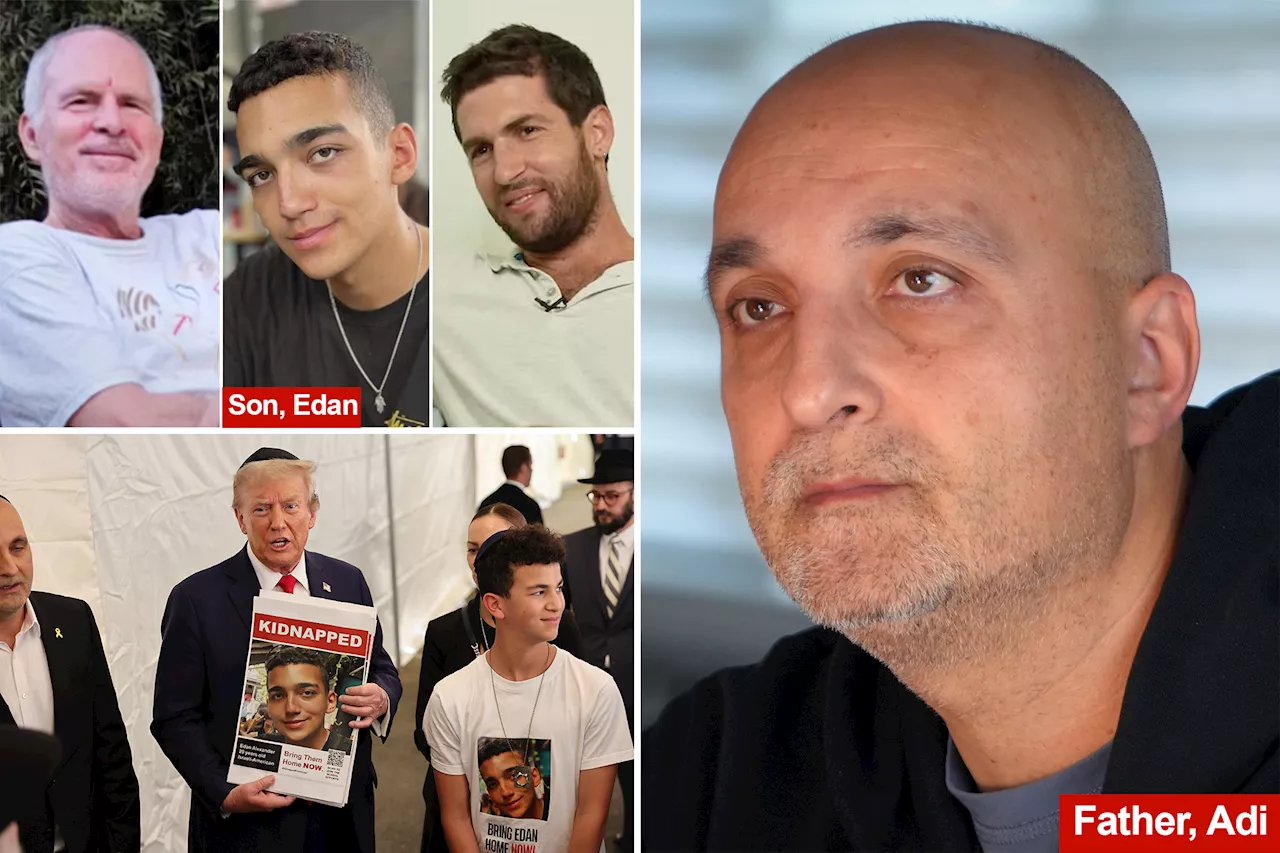 Father of American Hamas hostage Edan Alexander '100% confident' Trump will ensure his son's release