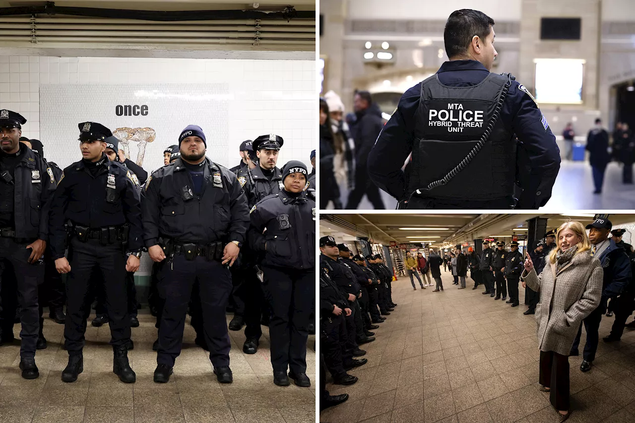 Hundreds of NYC cops being moved underground in overnight anti-crime measure: NYPD documents