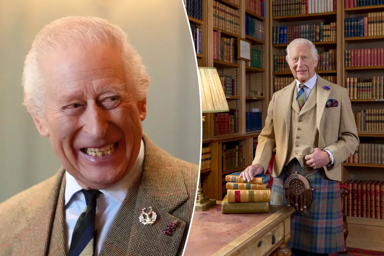 King Charles III Looks Regal in New Photo to Celebrate Burns Night