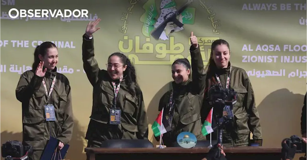 Hamas liberta quatro reféns israelitas, todas elas mulheres militares