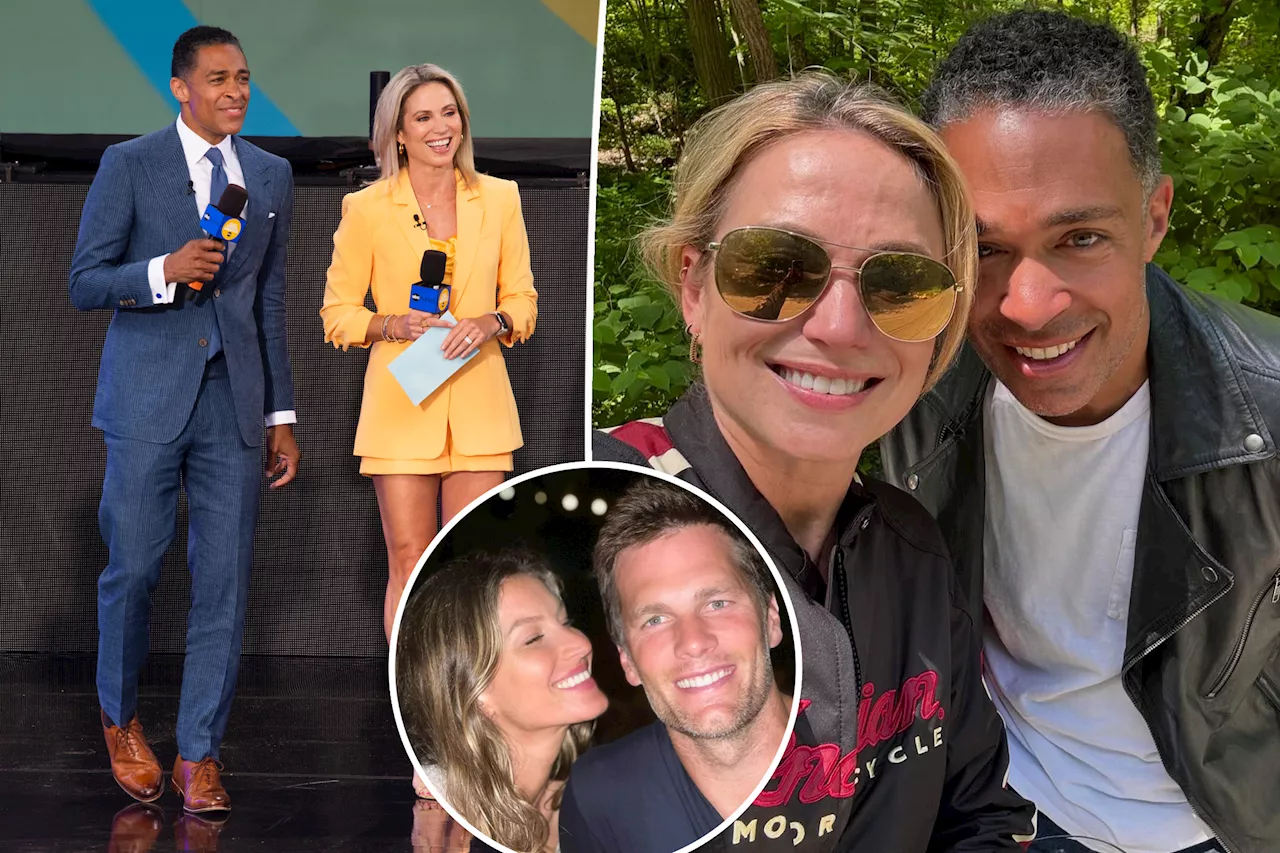 Amy Robach and T.J. Holmes Intended to Announce Romance After Finalizing Divorces