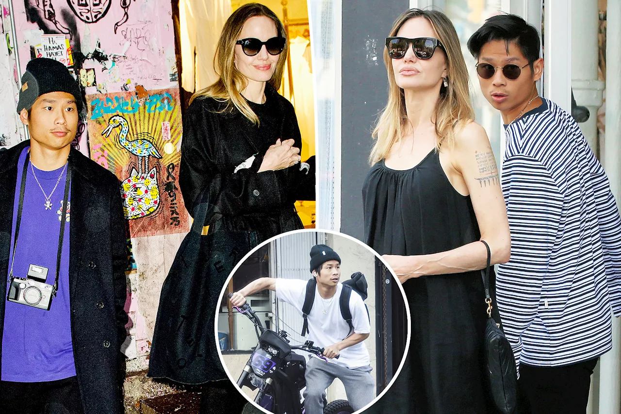 Angelina Jolie and Brad Pitt's Son Pax Injured in Another Electric Bike Accident