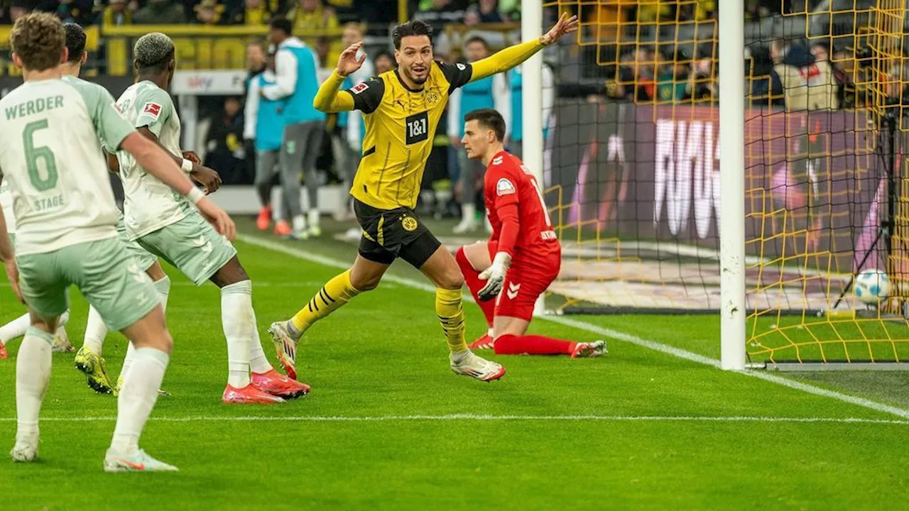 Borussia Dortmund: DFB bestätigt - 2:0 gegen Werder Bremen war irreguläres Tor