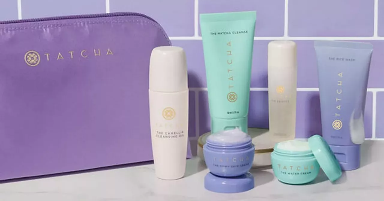 Beauty shoppers can get over €145 worth of Tatcha skincare for more than half price