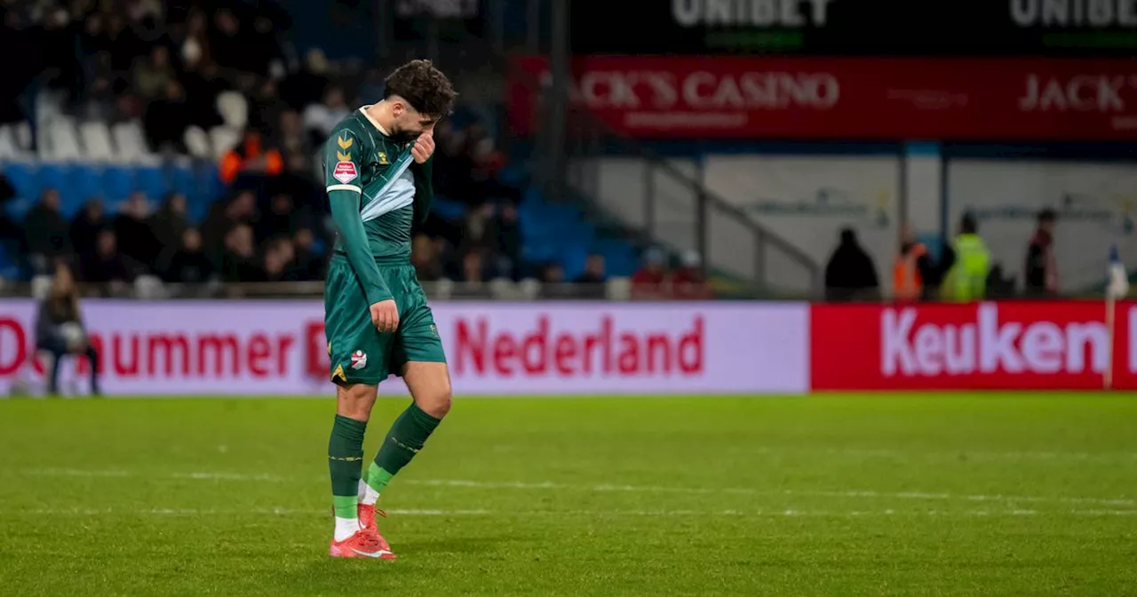 Emmen verliest met 4-0 van De Graafschap na rode kaart Bakir