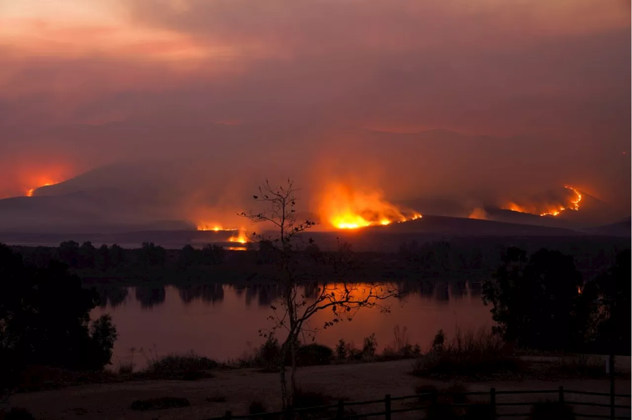 Border 2 Fire Continues to Burn in Otay Wilderness