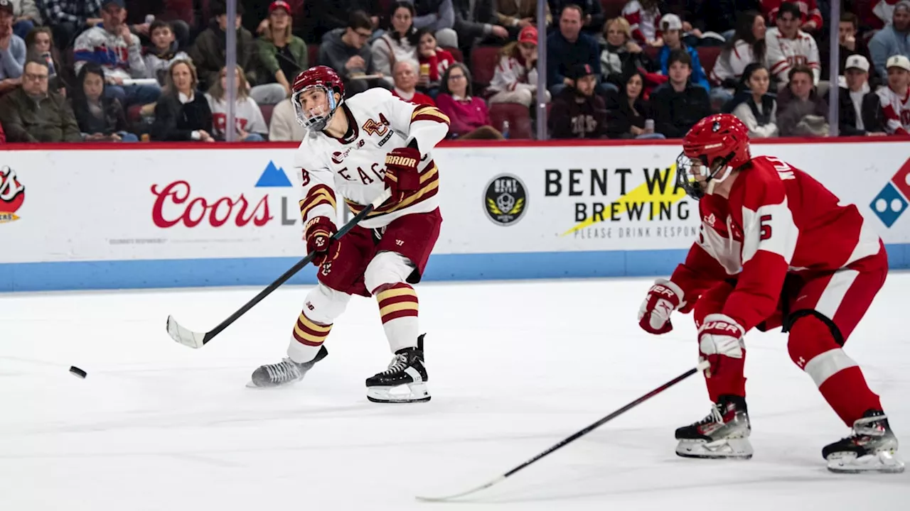 No. 1 Boston College Men's Hockey Sweeps No. 8 Boston University