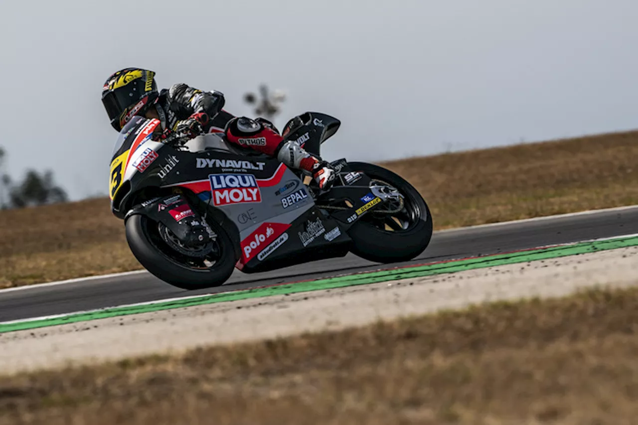 Lukas Tulovic gewinnt Moto2-Rennen in Portimão