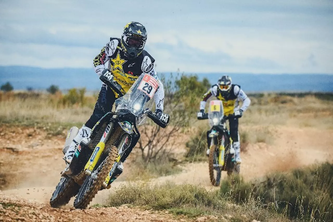 Rockstar Energy Husqvarna Werksteam ist bei der Rallye Dakar 2019 mit zwei Piloten am Start