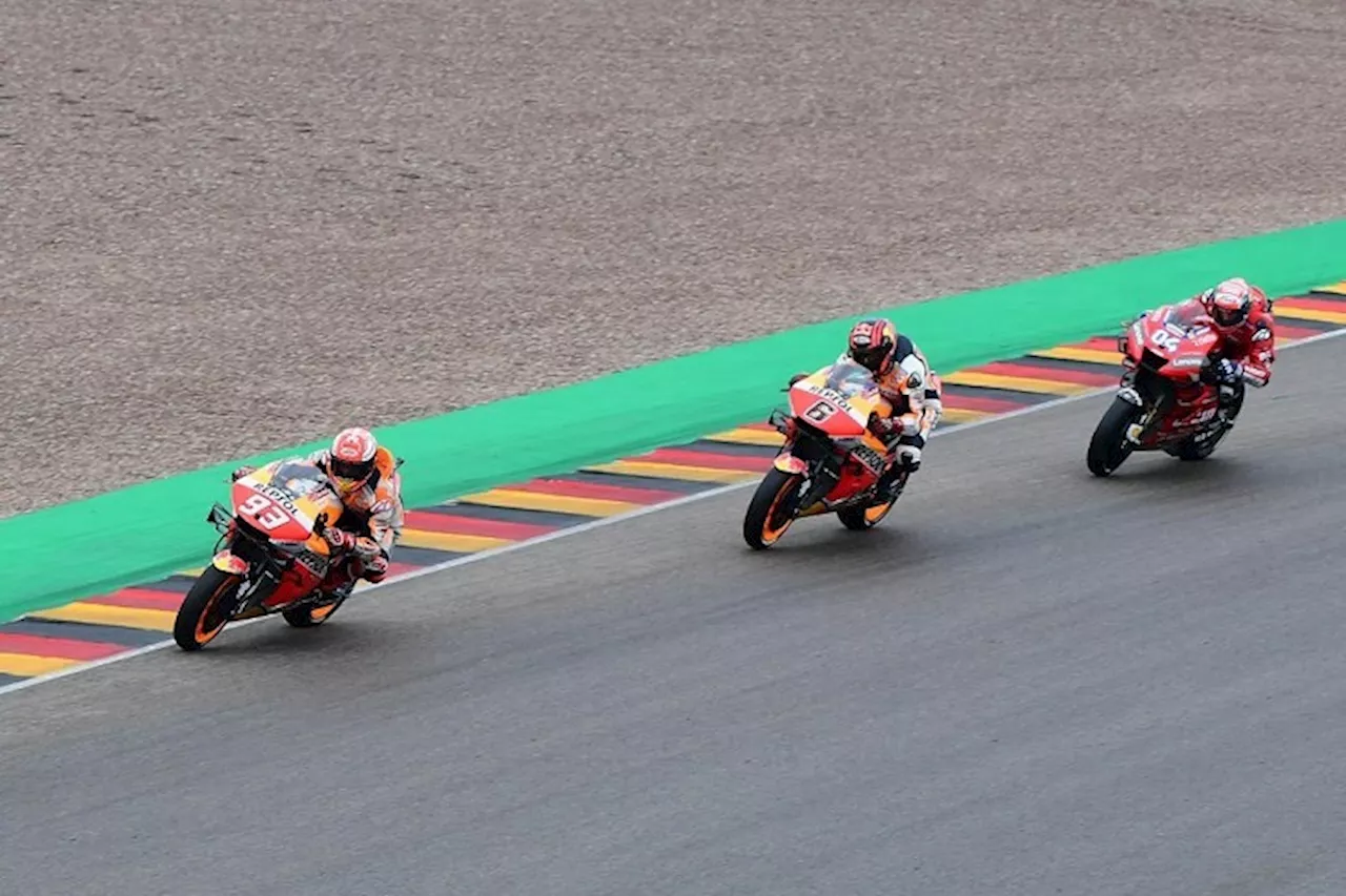 Sachsenring Warm-up: Márquez vor Ducati und Bradl