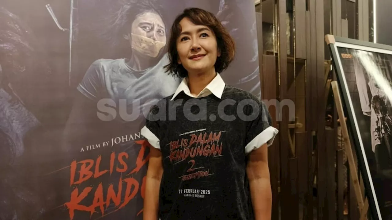 Widi Mulia Tertarik Peran Ibu Hamil yang Alami Teror Di Film Iblis Dalam Kandungan 2: Deception