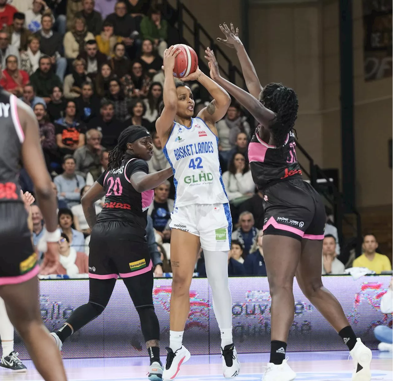 Basket-ball. Ligue féminine : Basket Landes est revenu du diable Vauvert face à Charnay