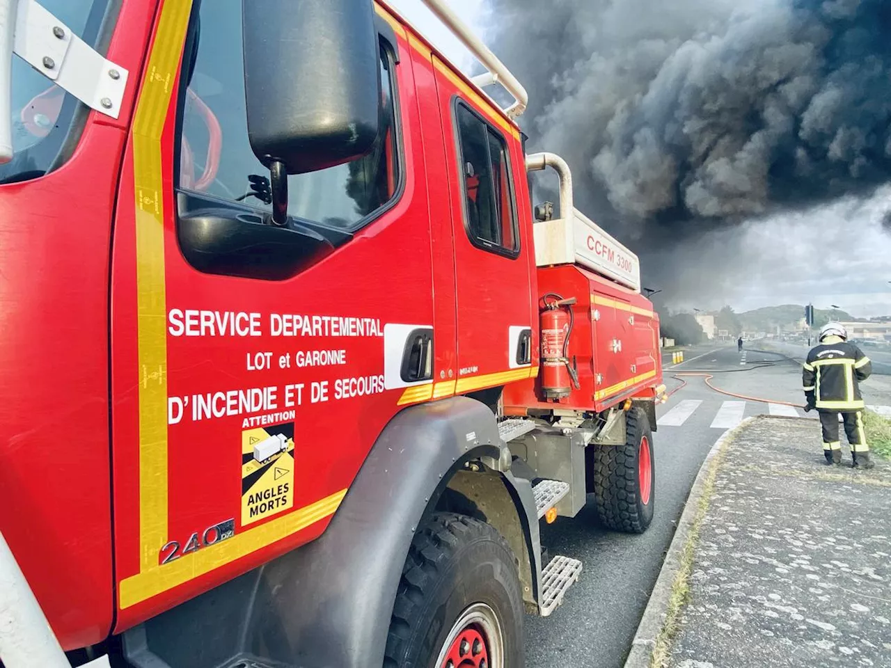 Incendie à Duras : une grange détruite, les batteries au lithium suspectées