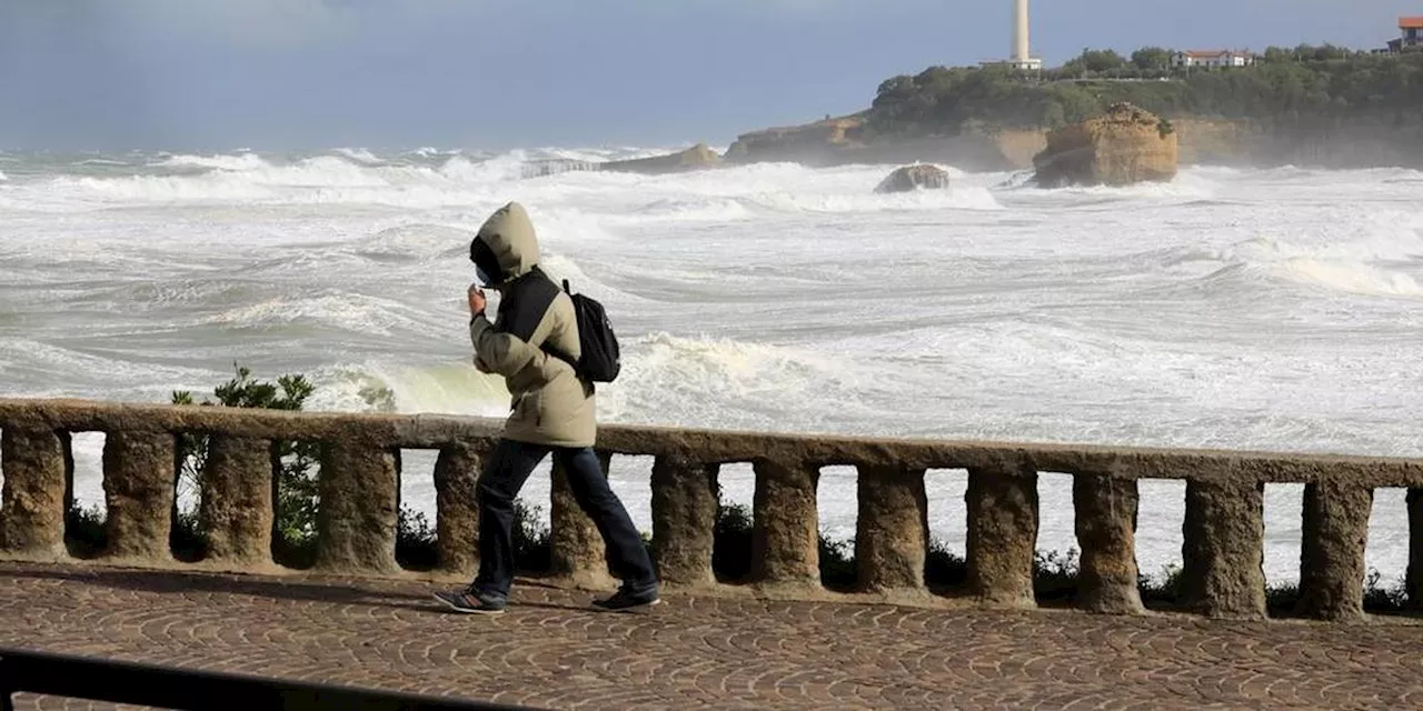 Tempête Herminia au Pays basque : des vents jusqu’à 150 km/h attendus dimanche, le repas des fêtes de Ciboure annulé