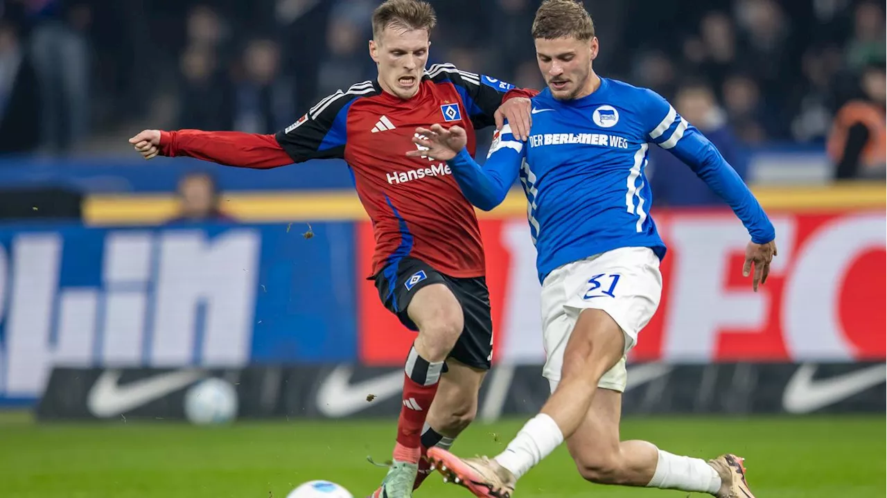 Großer Kampf, bittere Niederlage: Hertha BSC verliert ein wahnwitziges Spiel gegen den HSV 2:3