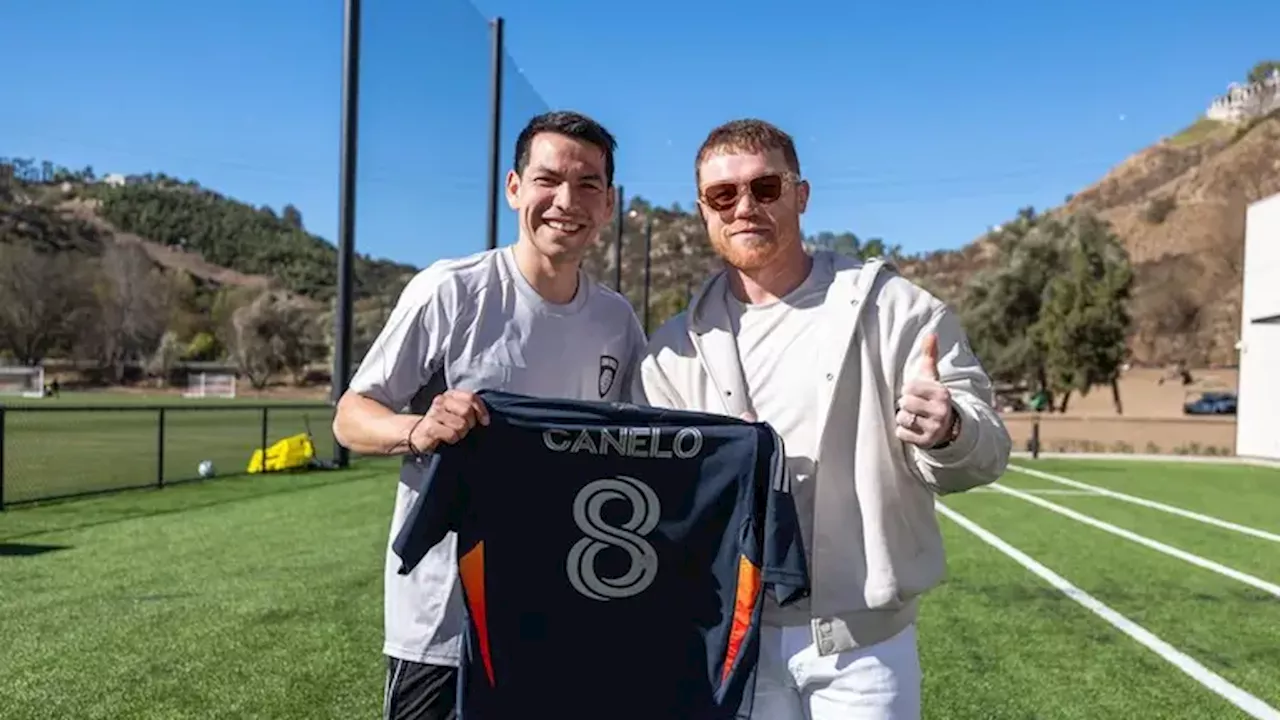 Canelo Álvarez visita al Chucky Lozano y al San Diego FC