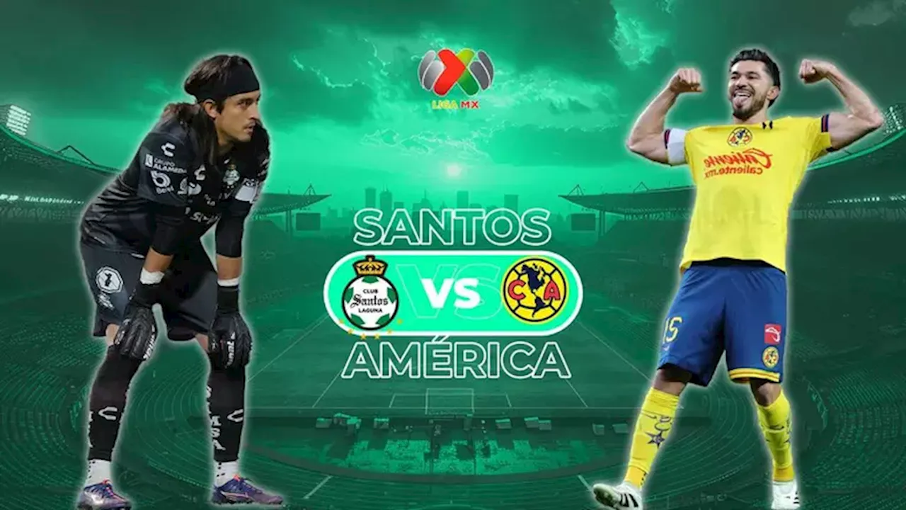 Horario y dónde ver el partido Santos vs. América, Jornada 3 del Clausura 2025 de la Liga MX