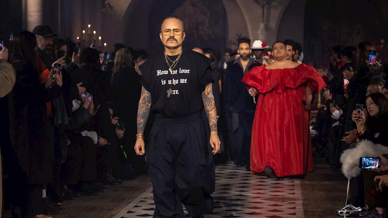 Willy Chavarria's Paris Fashion Week Debut Made LGBTQ+ Rights Front and Center