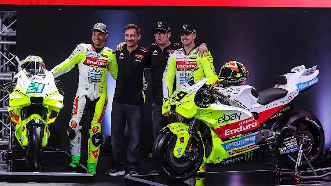 Pertamina Enduro VR46 Racing Team Resmi Diluncurkan untuk Musim 2025