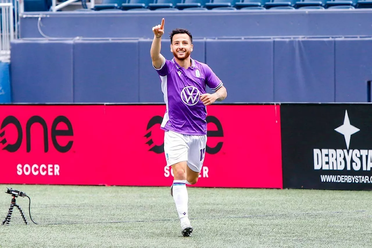 Winger Marco Bustos rejoins Pacific FC after two seasons in Sweden