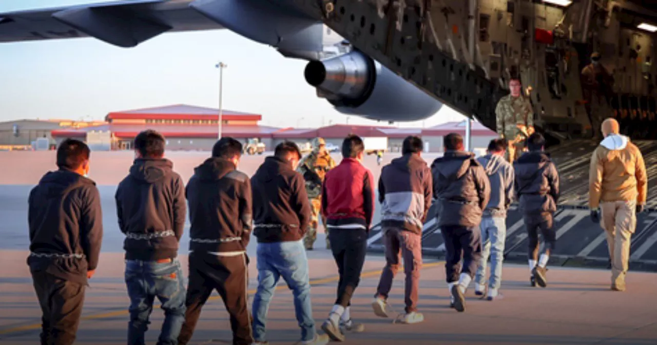 México Rejeita Aeronave Militar dos EUA com Imigrantes Deportados