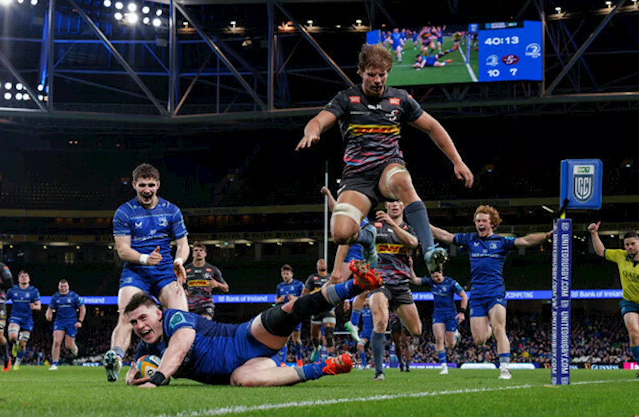 Dan Sheehan's double helps Leinster blast to bonus point against Stormers