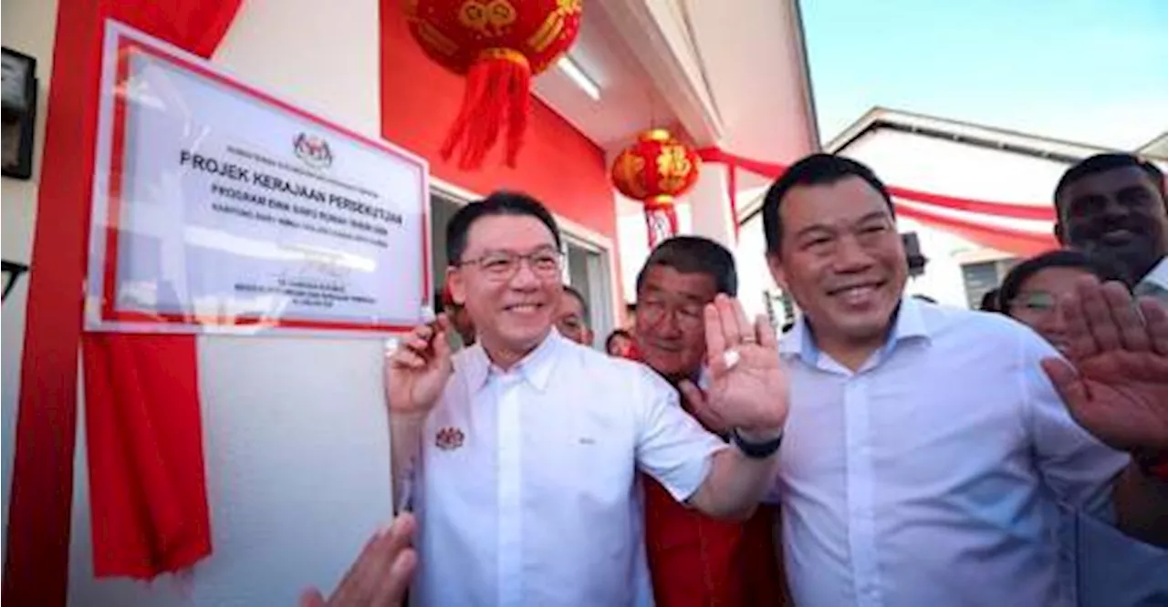 RM144.6 Million Still Available Under Special Loan Scheme for Chinese New Village Residents