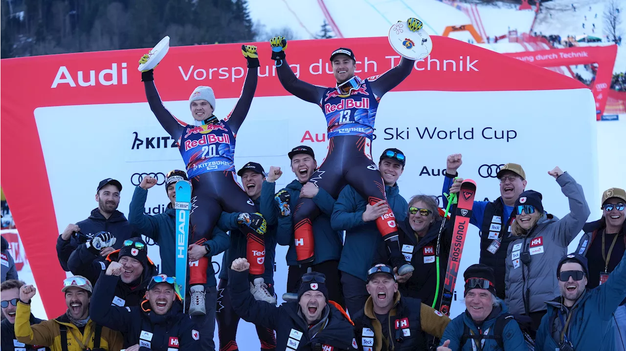 Crawford becomes first Canadian to win Kitzbuehel downhill in 42 years