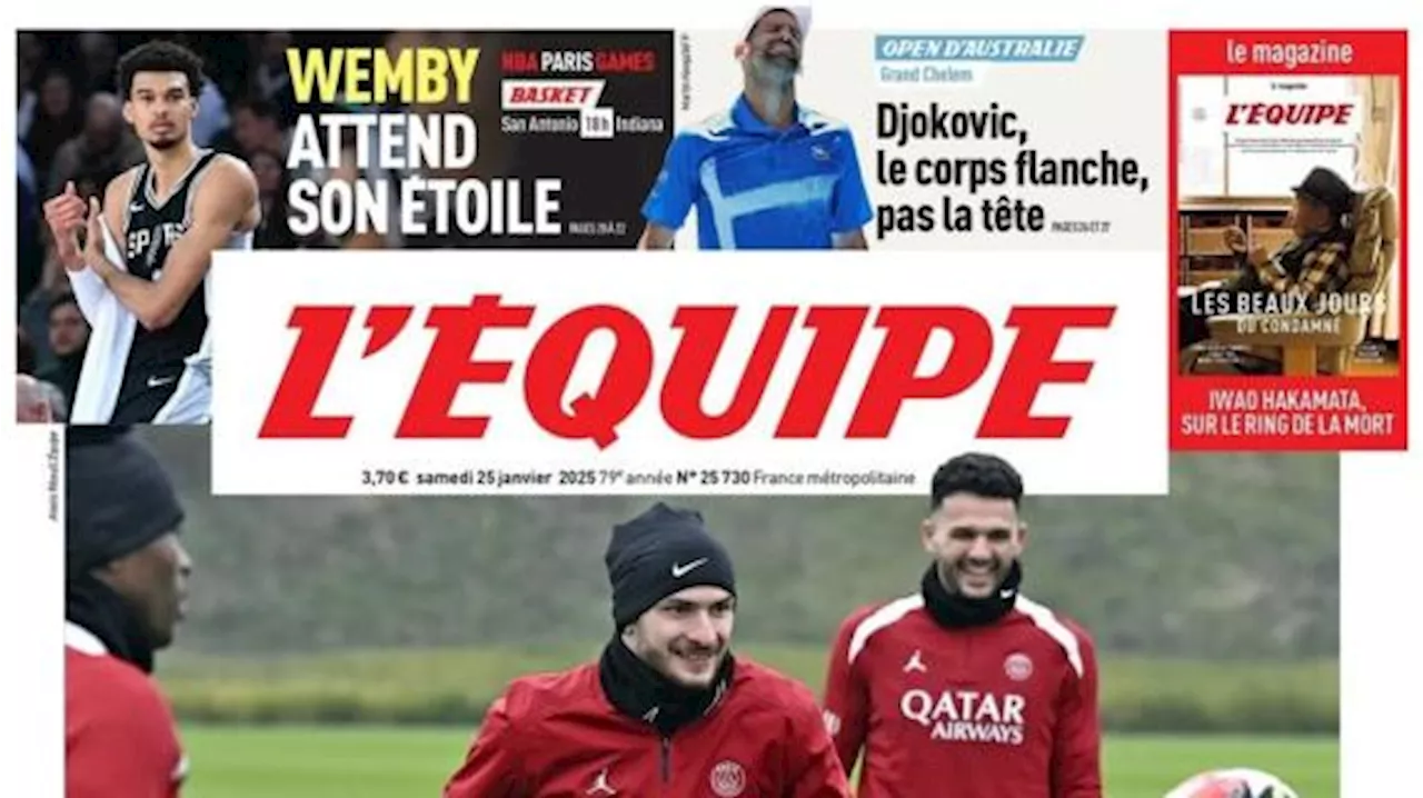 Stasera c'è Paris Saint Germain-Reims. L'Equipe scrive: 'Kvara pronto dall'inizio'