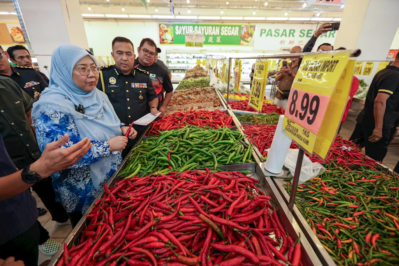 KPDN pantau harga, pastikan tiada peniaga ambil kesempatan