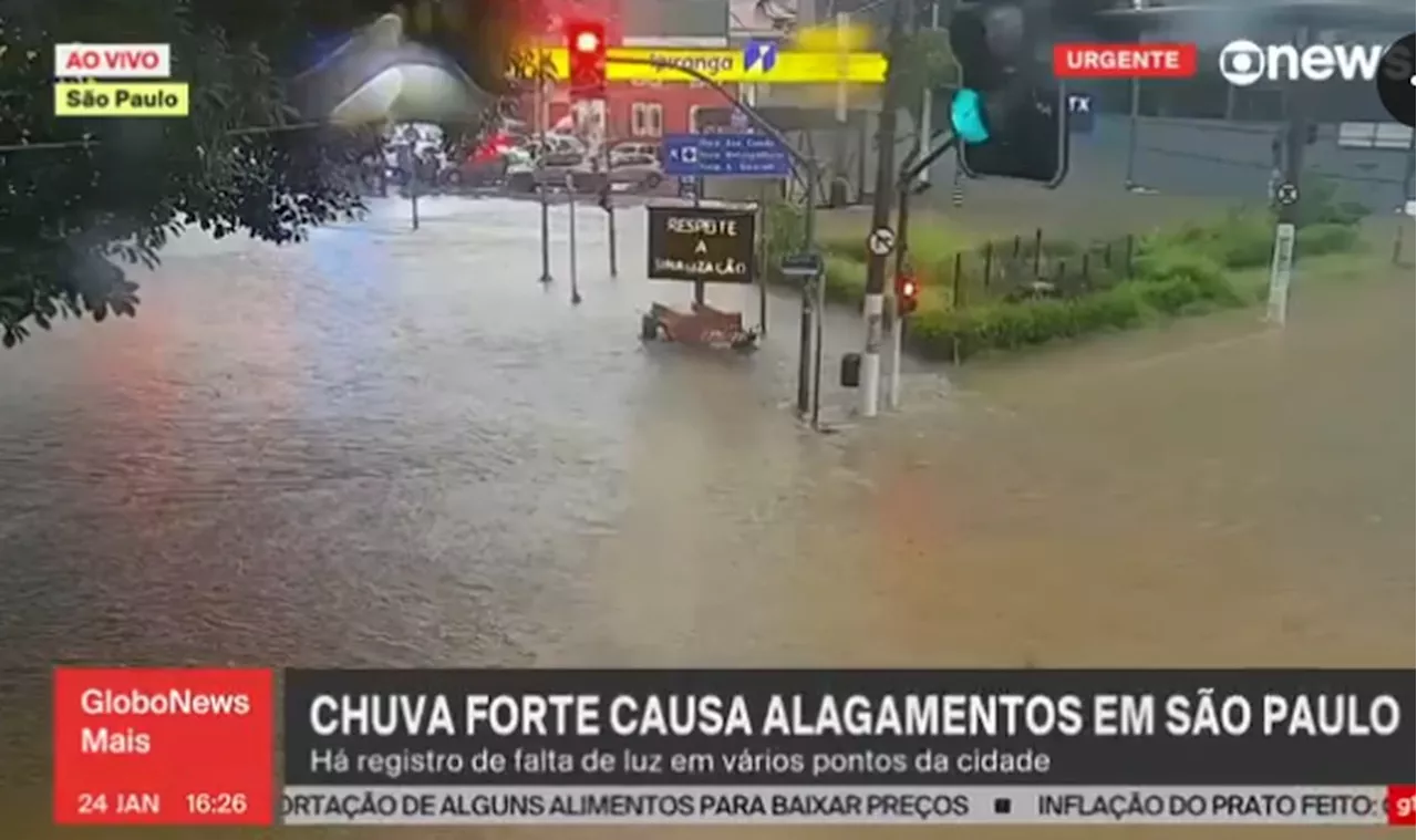 Nunes afirma que cidade respondeu bem a alagamentos da chuva de sexta (24)