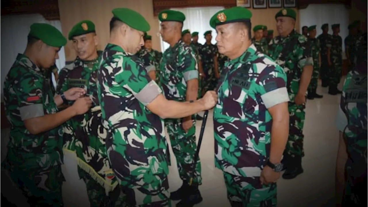 Dandim Tapanuli Selatan Rotasi 9 Perwira