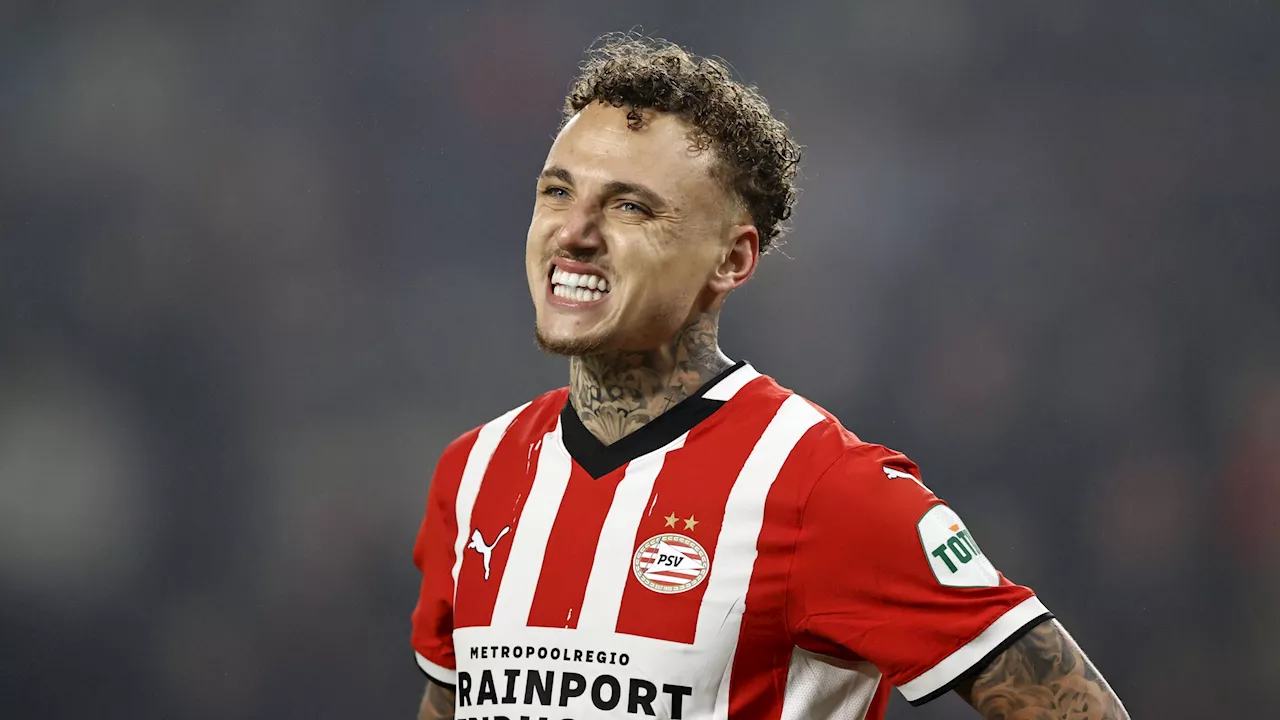 Opstelling PSV tegen NAC Breda: Noa Lang ontbreekt in basiself en zit ook niet op de bank