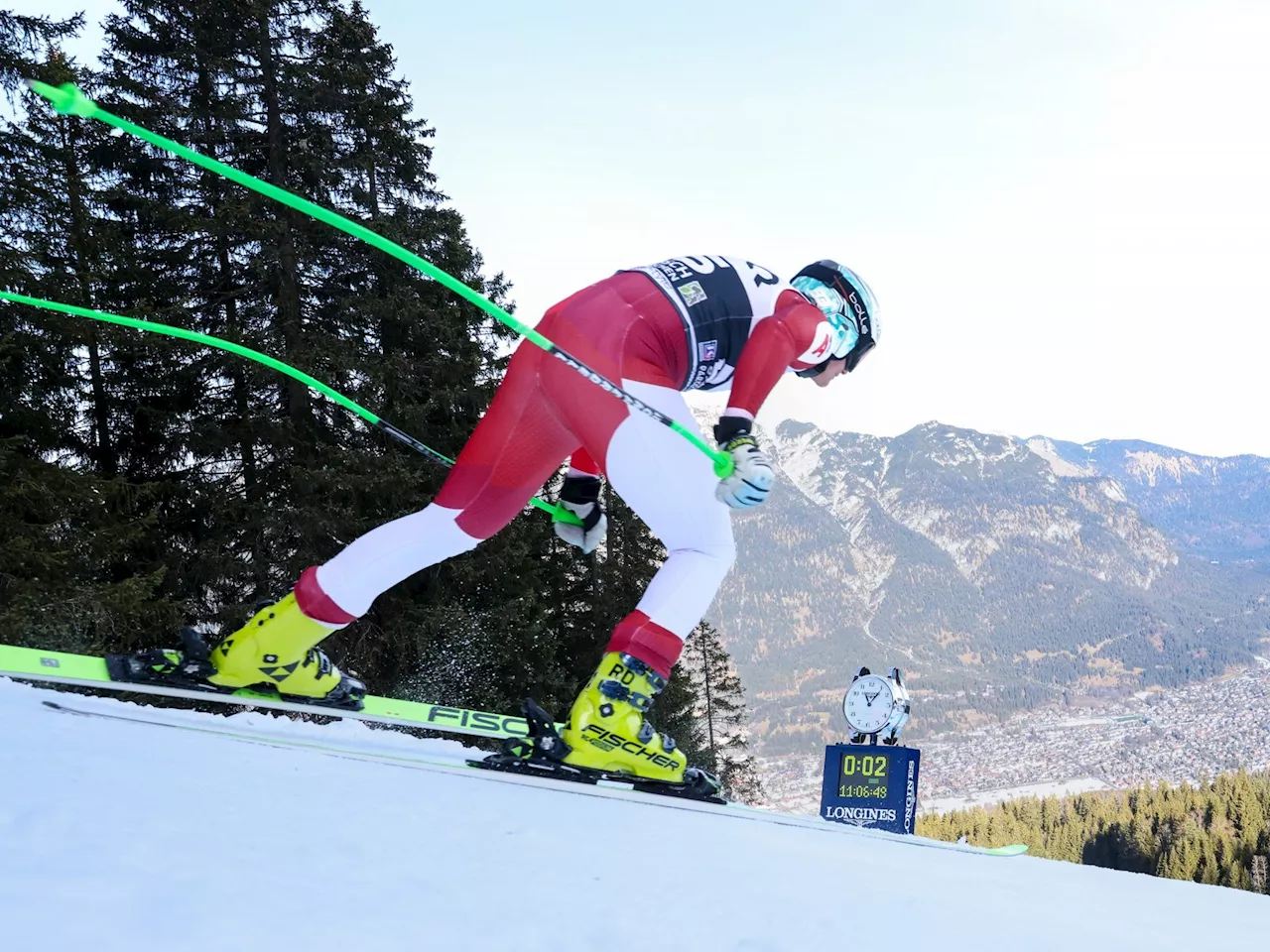 Ski-Frauen in Garmisch: Kandahar-Abfahrt und Super-G