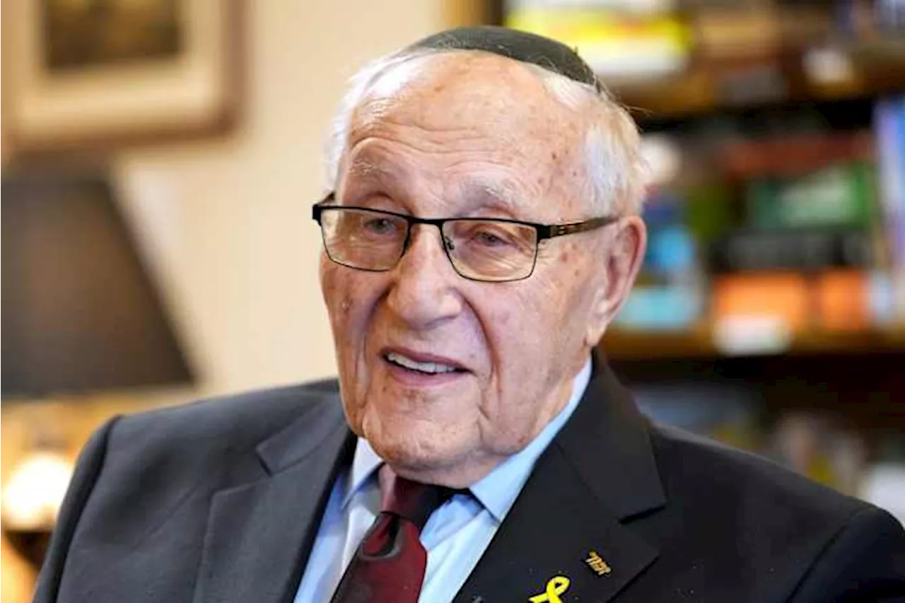 Holocaust Survivor Manfred Goldberg Shares His Story at 94