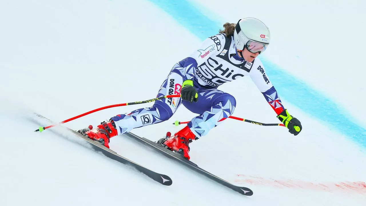 Schwere Verletzungen für Skirennläuferin Tereza Nova nach Sturz in Garmisch