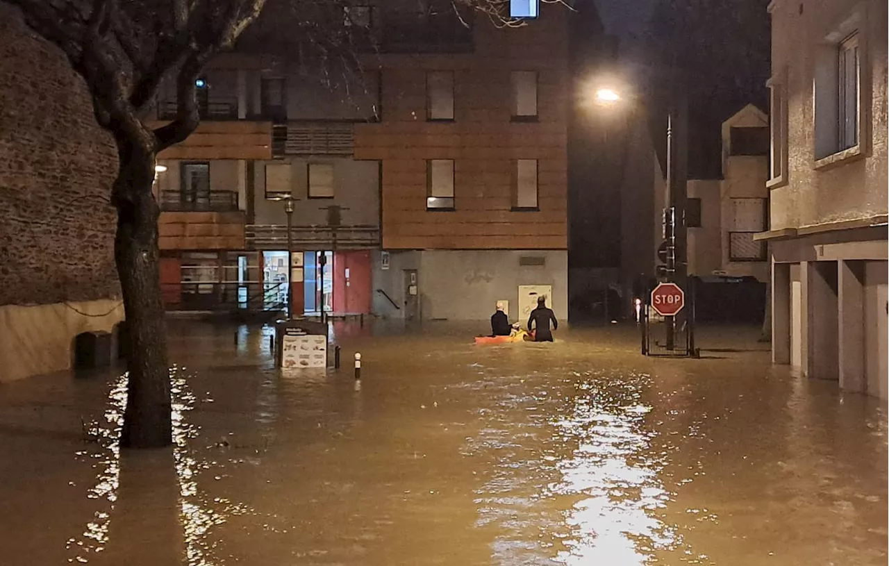 Rennes évacue des quartiers face aux inondations