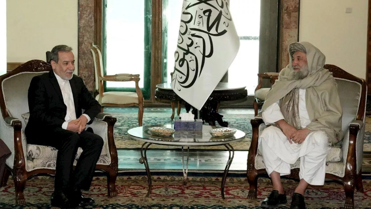 Iran's foreign minister meets the Taliban in the first visit to Kabul in 8 years