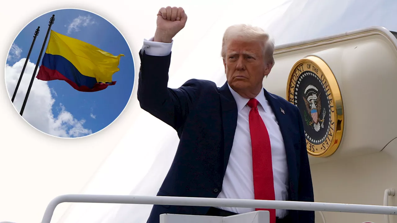 Trump orders tariffs, visa restrictions on Colombia over rejection of deportation flights