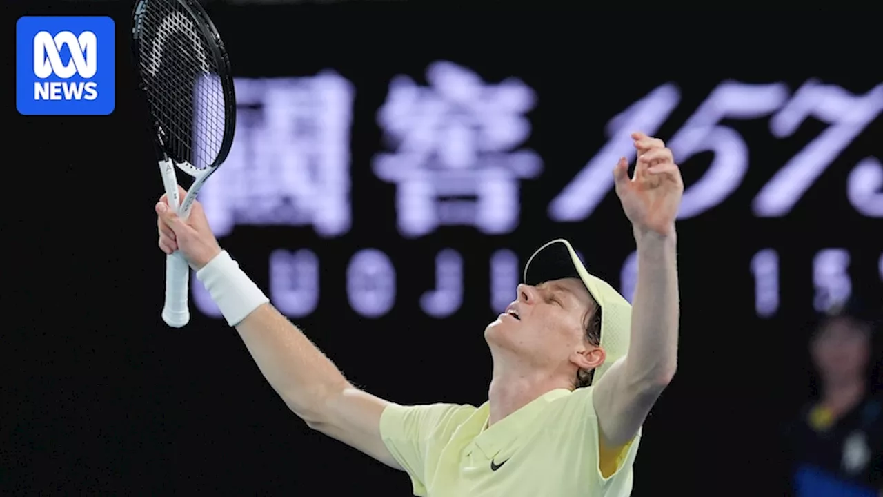 Australian Open live: Jannik Sinner beats Alexander Zverev in straight sets in men's singles final