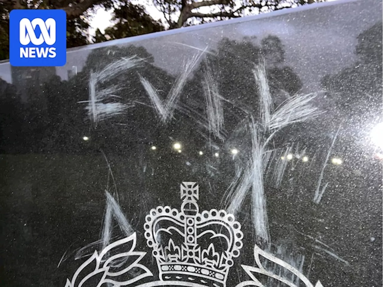 Police Memorial Vandalised in Sydney