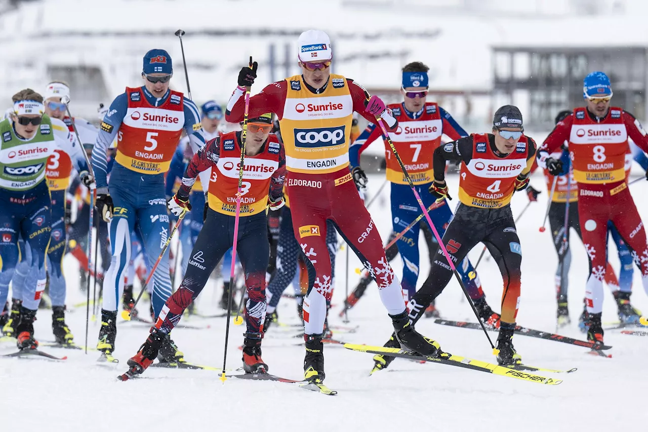 Seksdobbelt norsk i Engadin – Johannes Høsflot Klæbo spurtet inn til ny seier