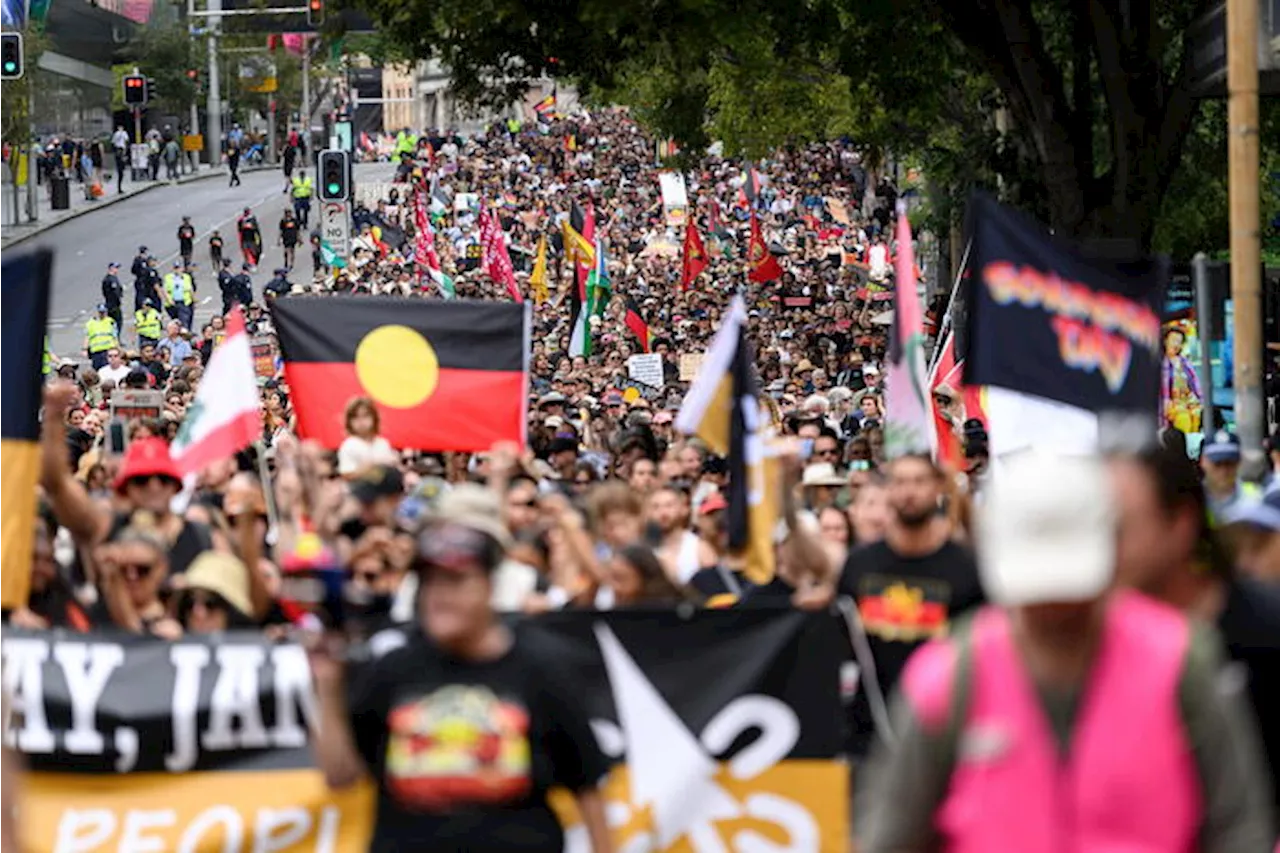 Festa nazionale in Australia,protesta per diritti degli indigeni