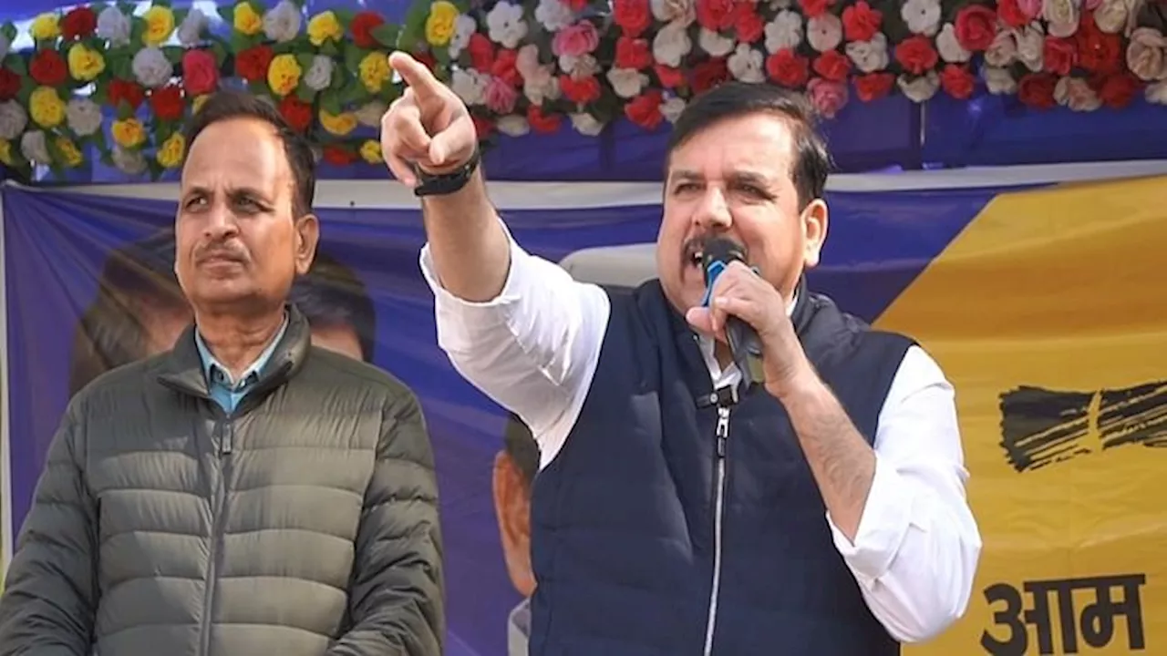 Delhi Election Live: दिल्ली में सियासी पारा हाई... शकूरबस्ती में गरजे संजय सिंह; नरेला में अमित शाह की रैली आज