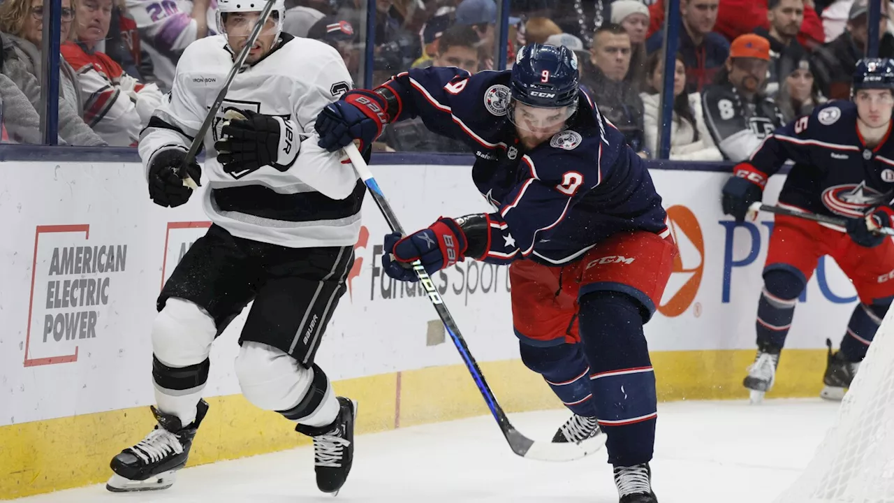 Blue Jackets Beat Kings in Overtime to Extend Home Winning Streak