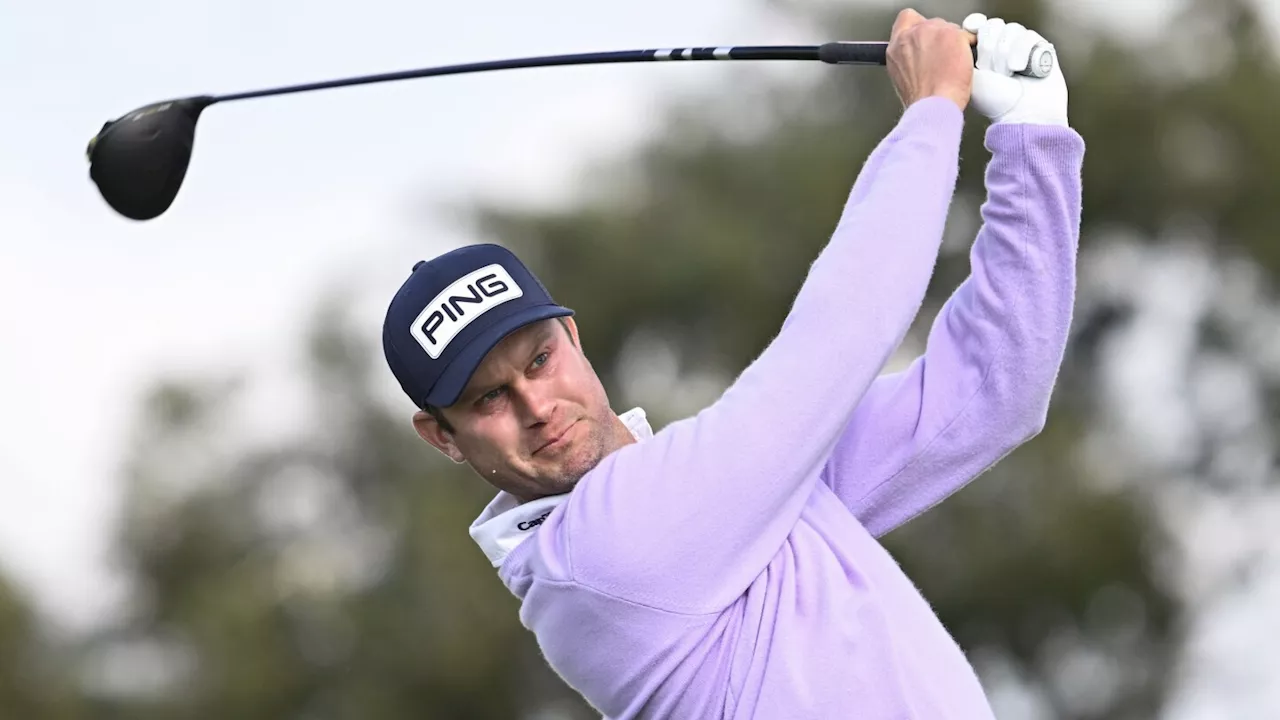 Harris English holds off Sam Stevens by a shot in the Farmers Insurance Open at Torrey Pines