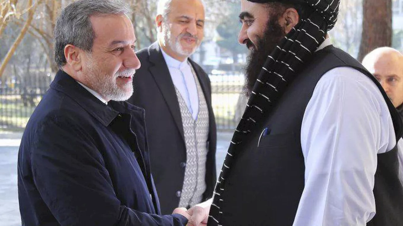 Iran's foreign minister meets the Taliban in the first visit to Kabul in 8 years